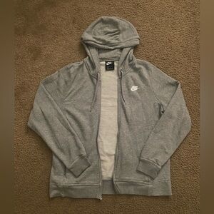 NIKE zip up hoodie